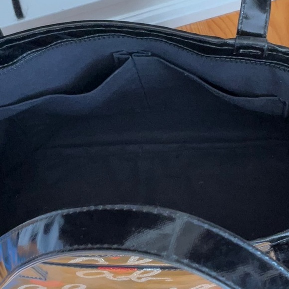 Agnes B. Limited edition, AB glitter heart tote bag. - Picture 8 of 16